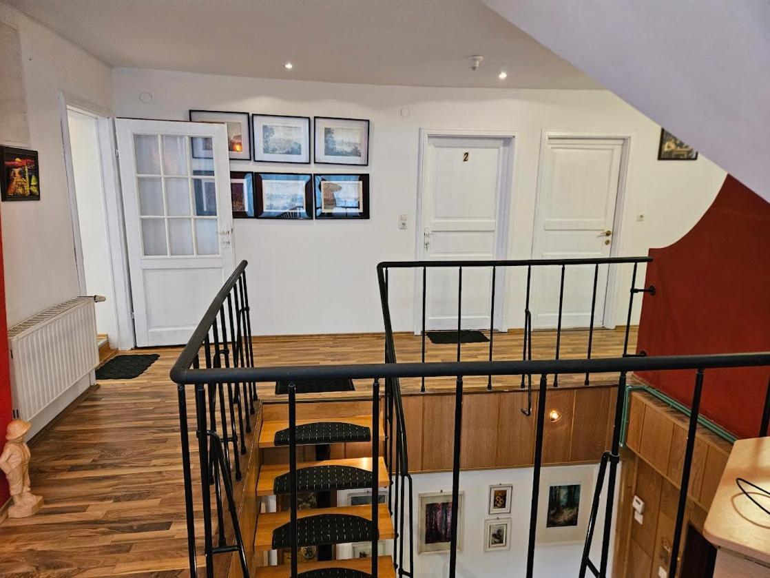 Pension Donaublick Grein 2 In Stifterstrasse19. Apartment Luaran gambar